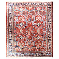 Antique Heriz Carpet, Persia 4