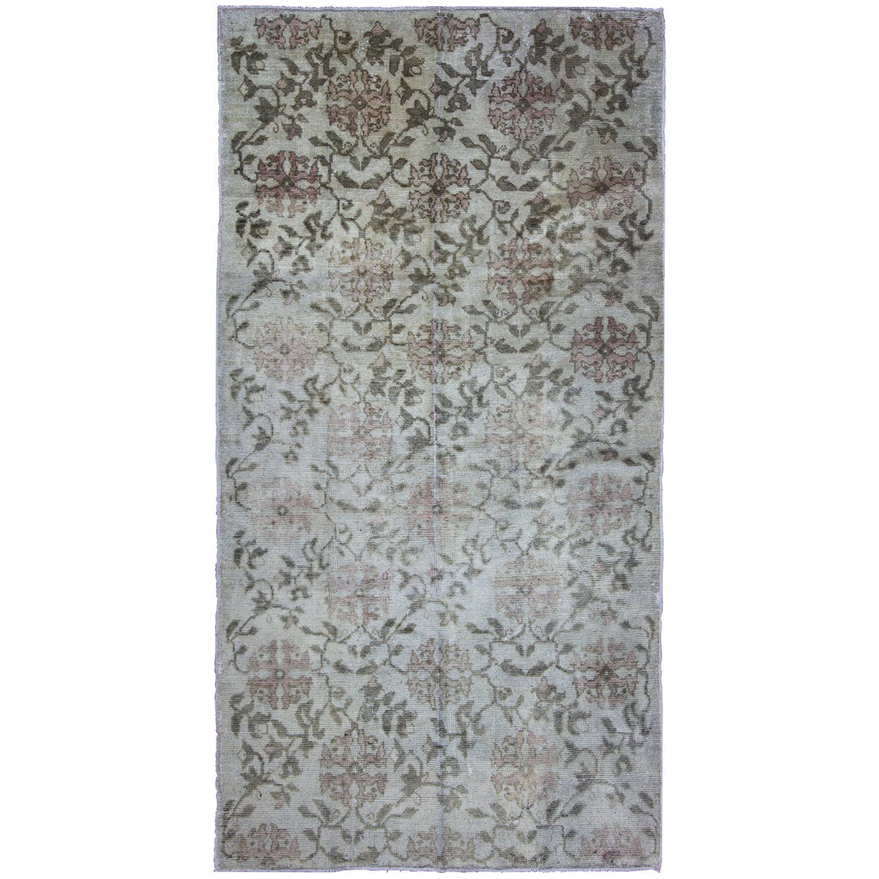 Antique Turkish Oushak Oriental Rug