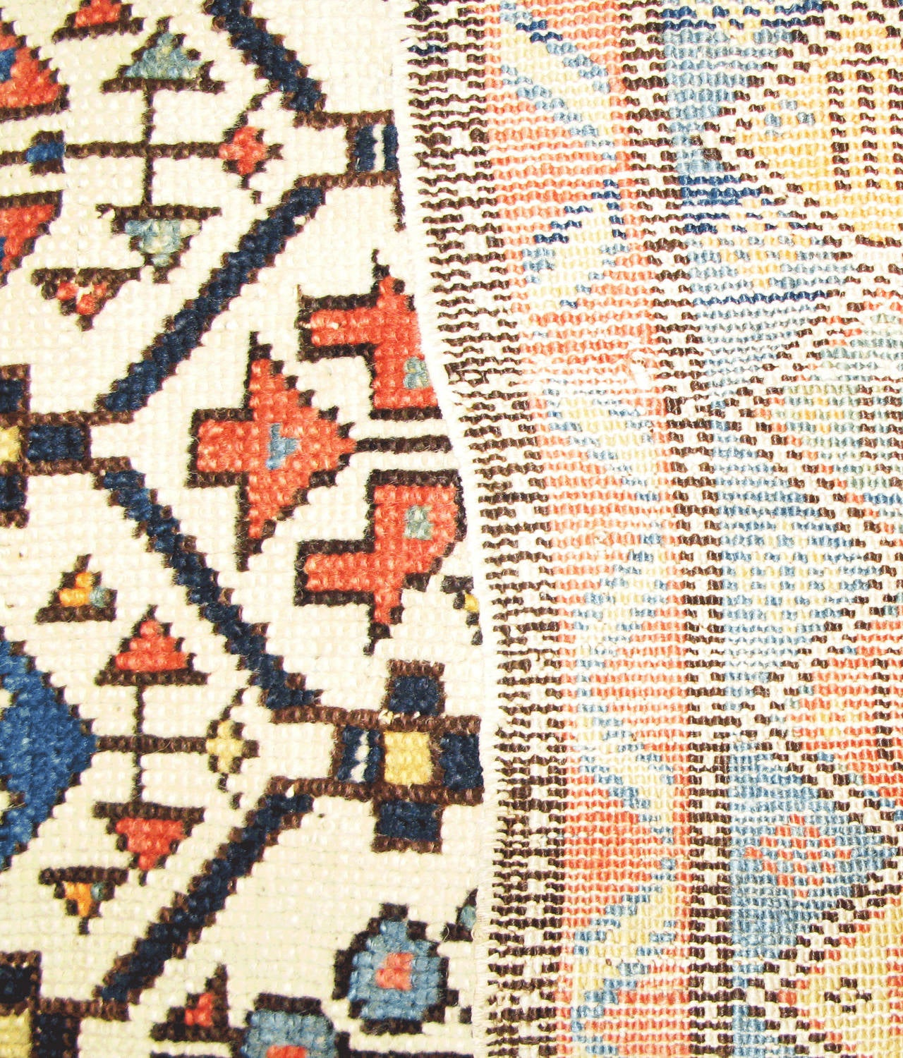 Antiker Kuba-Teppich, kaukasisch, 1,83 m x 1,83 m (Aserbaidschanisch) im Angebot