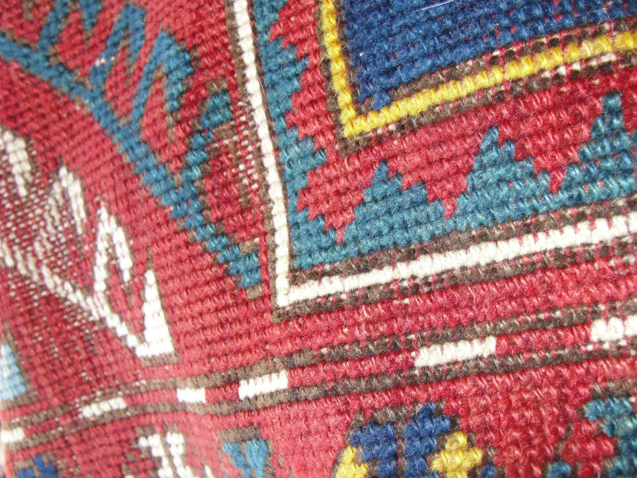 Antique Kazak Caucasian Rug 1