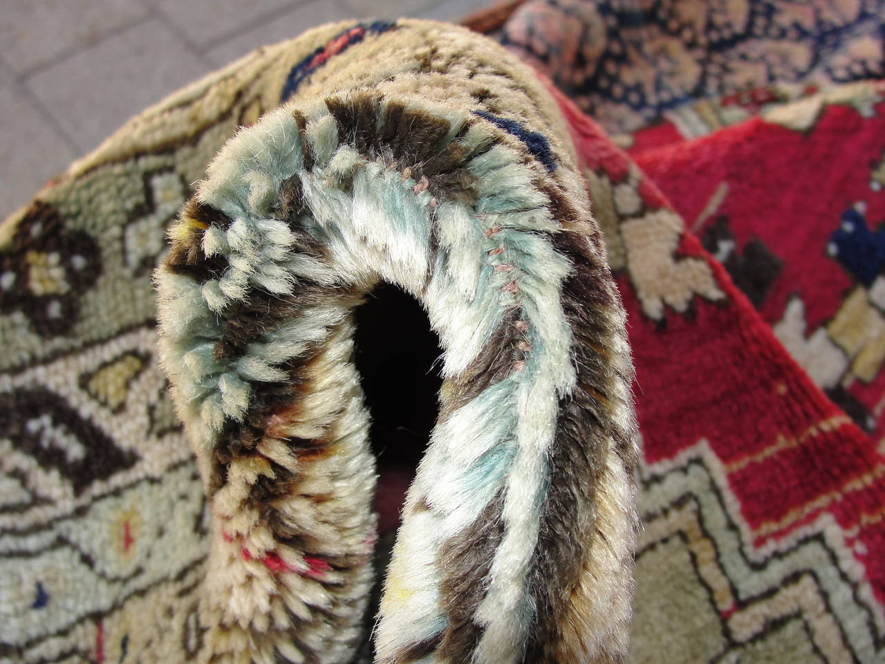 Ancien tapis de prière turc Konya, vers 1880 en vente 2