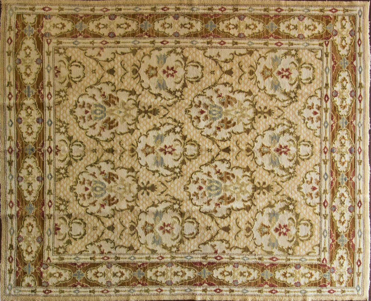During the Islamic occupation of the 11th century, Medieval Spain was the first European country to make knotted pile rugs. The Hispano-Moresque society was a tremendously cultured civilization with diverse populations: Muslim Arab, Jewish,