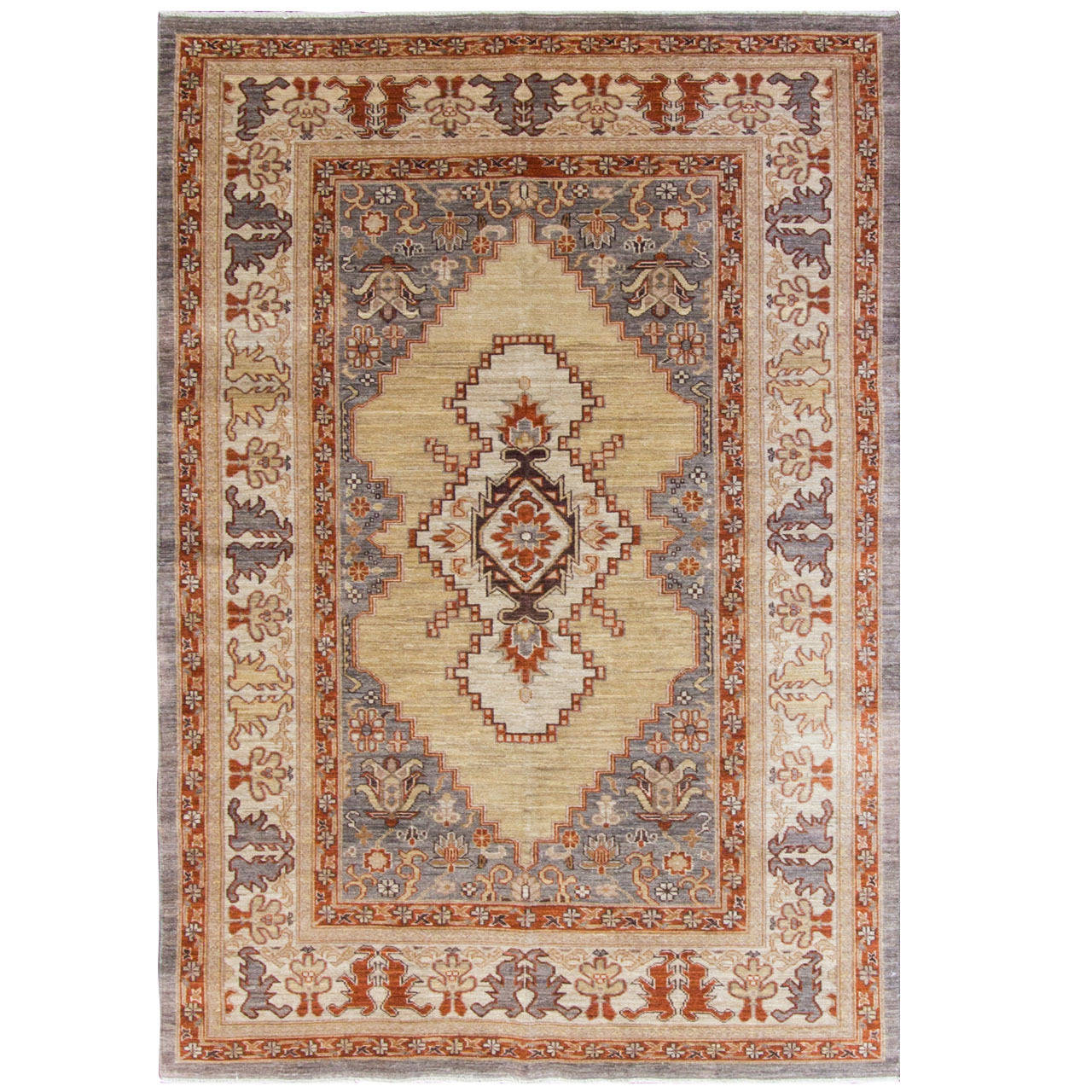 Pakistan Rug Vintage at 1stDibs