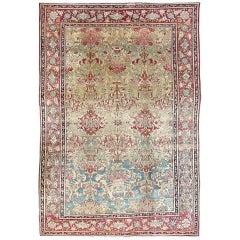 Antiker ungewöhnlicher Isfahan-Teppich