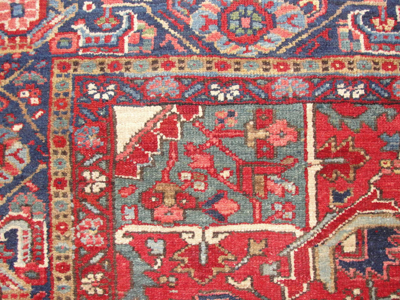 20th Century Heriz Serapi Karaja Carpet