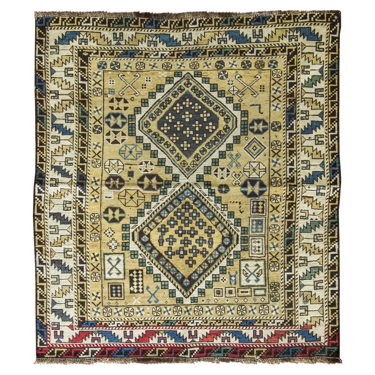Antique Shirvan Caucasian Rug