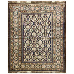 Antique Caucasian Kuba Rug