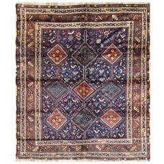 Antique Ghashghai Carpets Rug