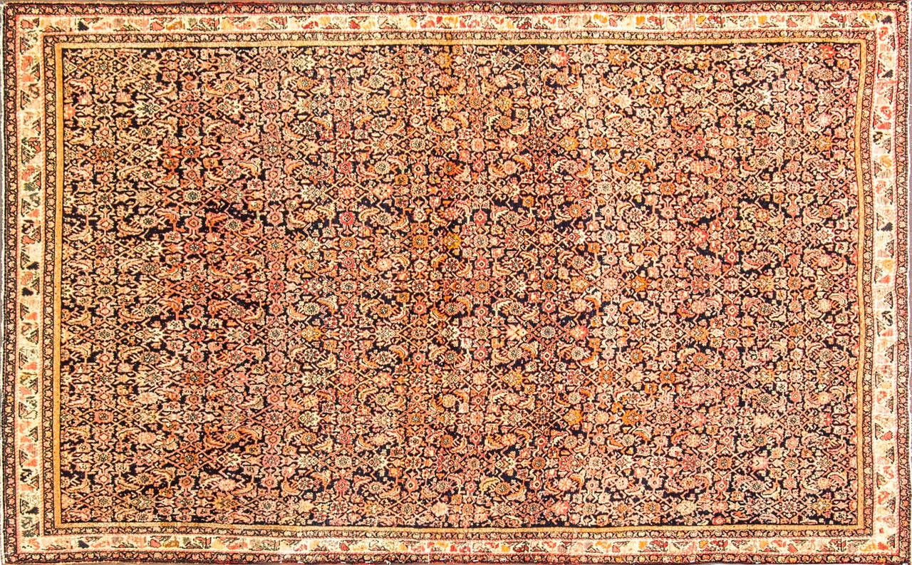 Antique Feraghan Sarouk Rug