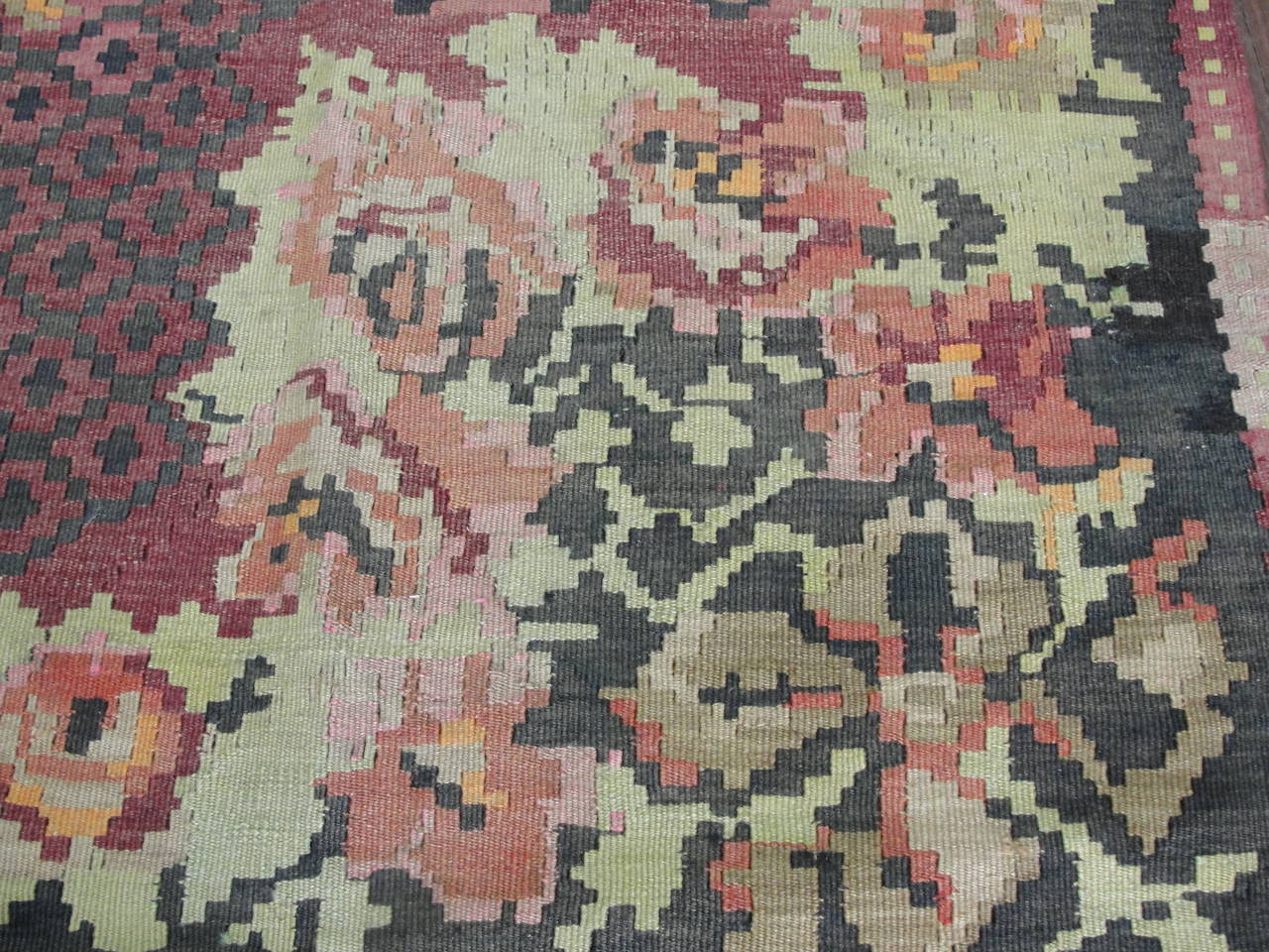 Antique Bessarabian Kilim, 5' x 7'. For Sale 2