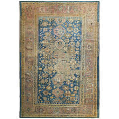 Distressed Ghiordes Carpet