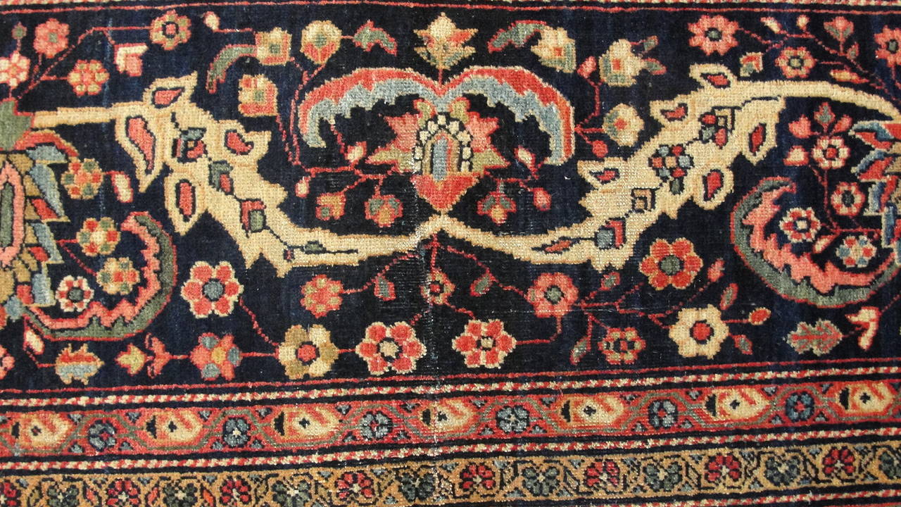 
Exquisite Antique Persian Feraghan Sarouk Carpet - A Gem from Chicago Collection

Behold the timeless allure of this incredibly fine antique Feraghan Sarouk carpet, a masterpiece that graces the esteemed Chicago collection. Dating back to the
