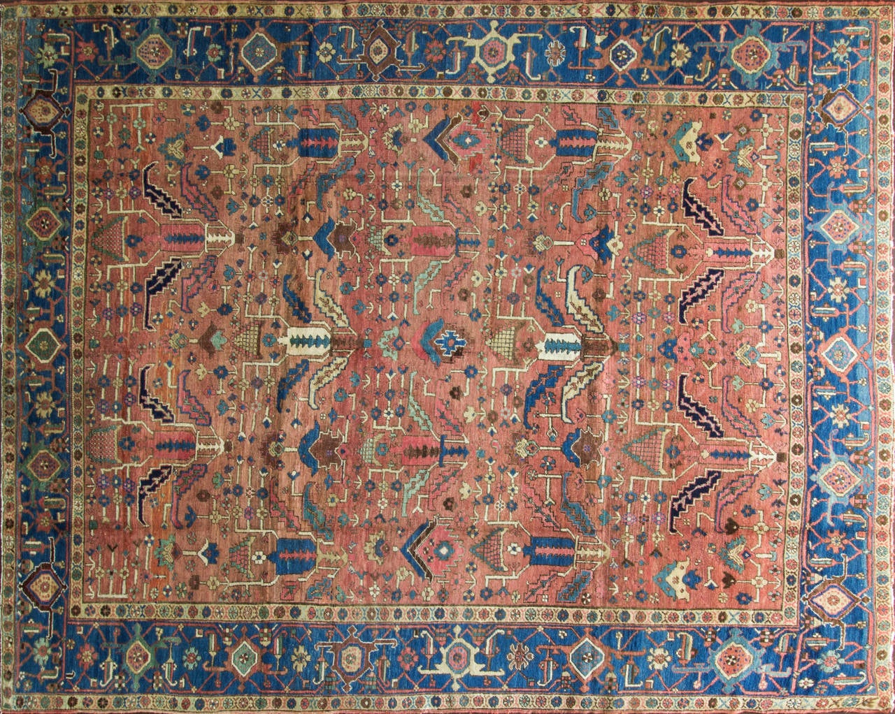 Antique Heriz Village Carpet