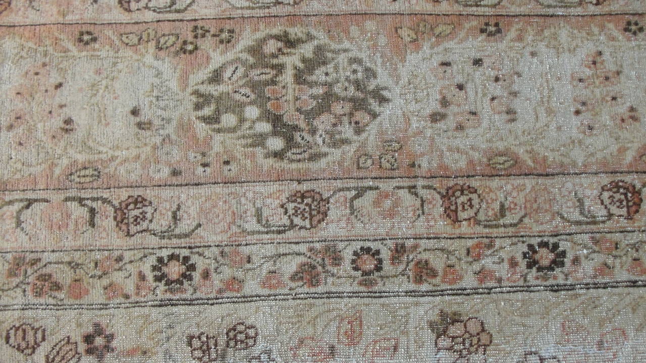 Antique Persian Tabriz Carpet 1