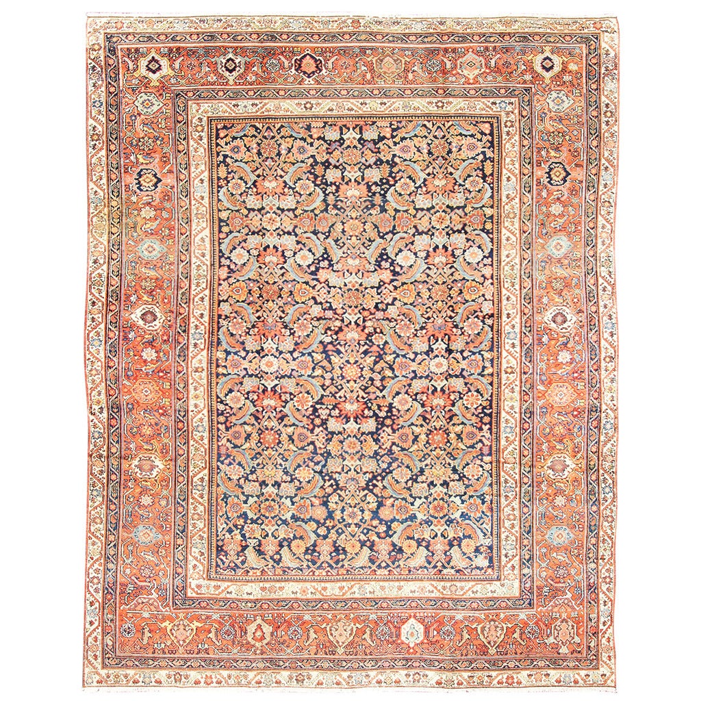 Antique Malayer Carpet, Persian