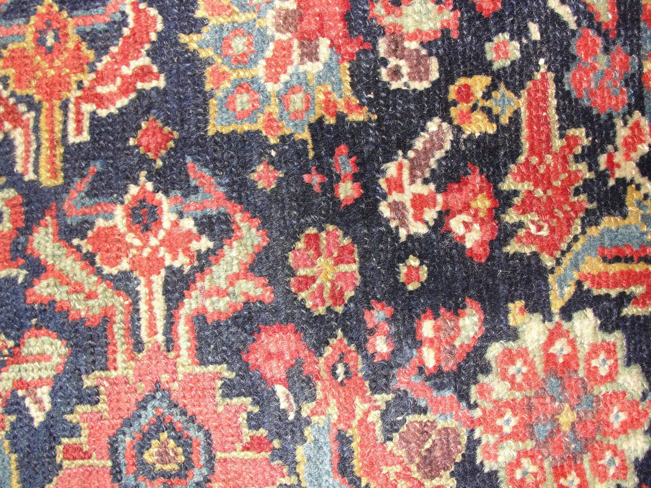 Antique Malayer Carpet, Persian In Excellent Condition In Evanston, IL