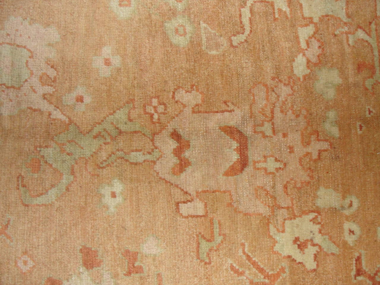  Antique  'Oushak' Carpet, Turkey, 10'6