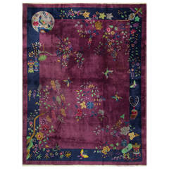An Art Deco Chinese Carpet