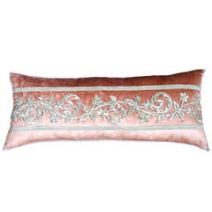 Antique Ottoman Empire Raised Gold Metallic Embroidery.