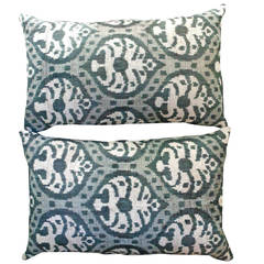 New Turkish Silk Velvet Ikat.