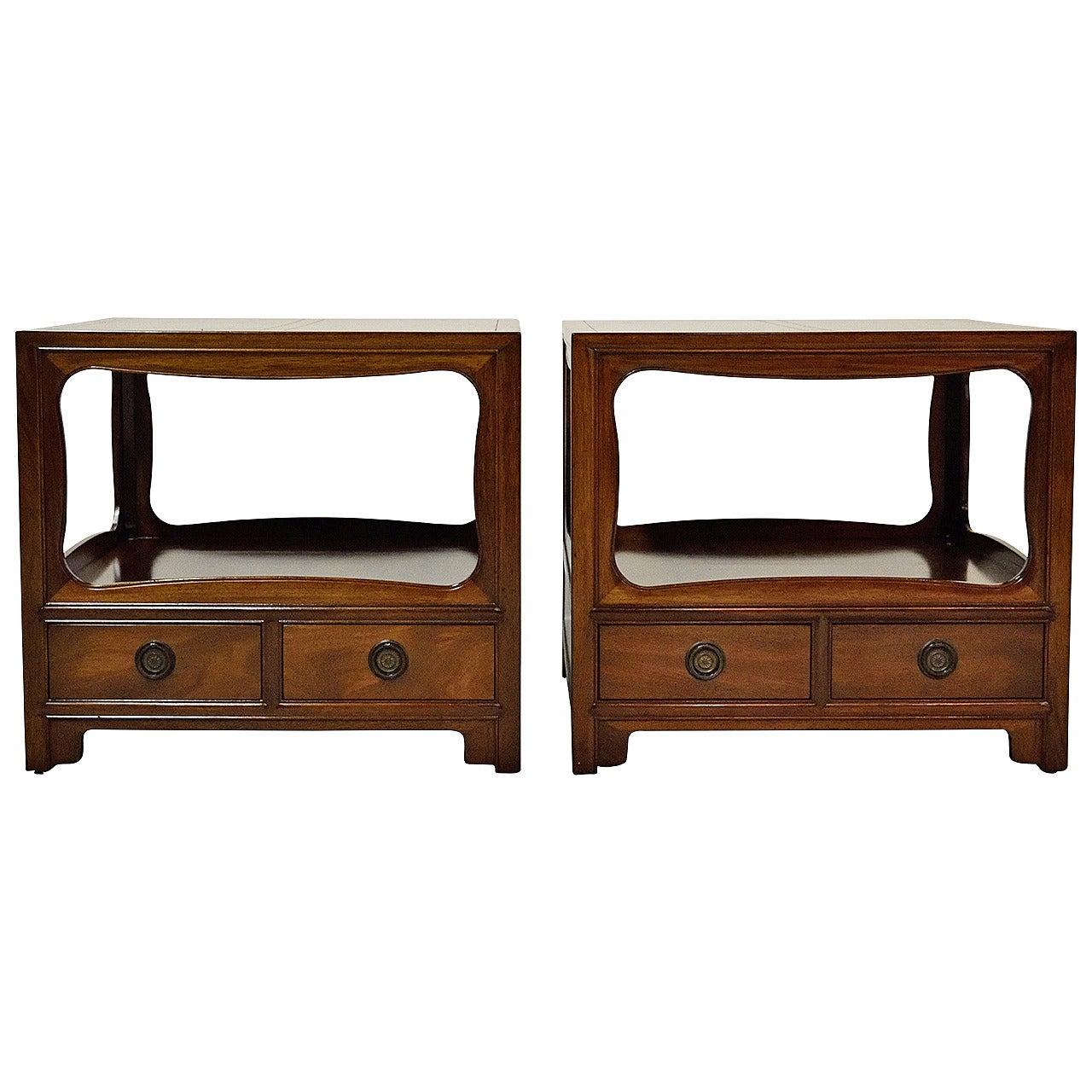 Pair of Baker End Tables or Nightstands