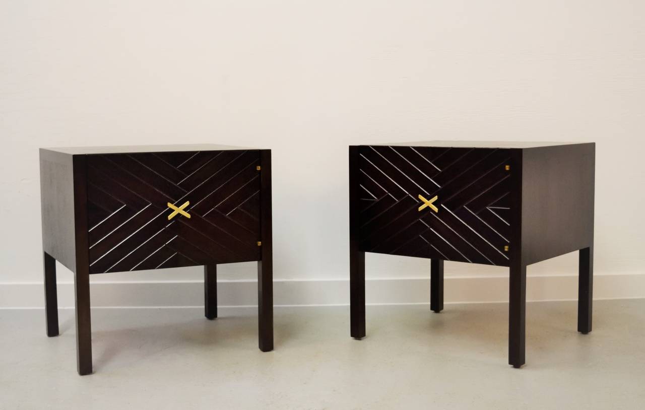 20th Century Pair of End Tables by Edmund Spence