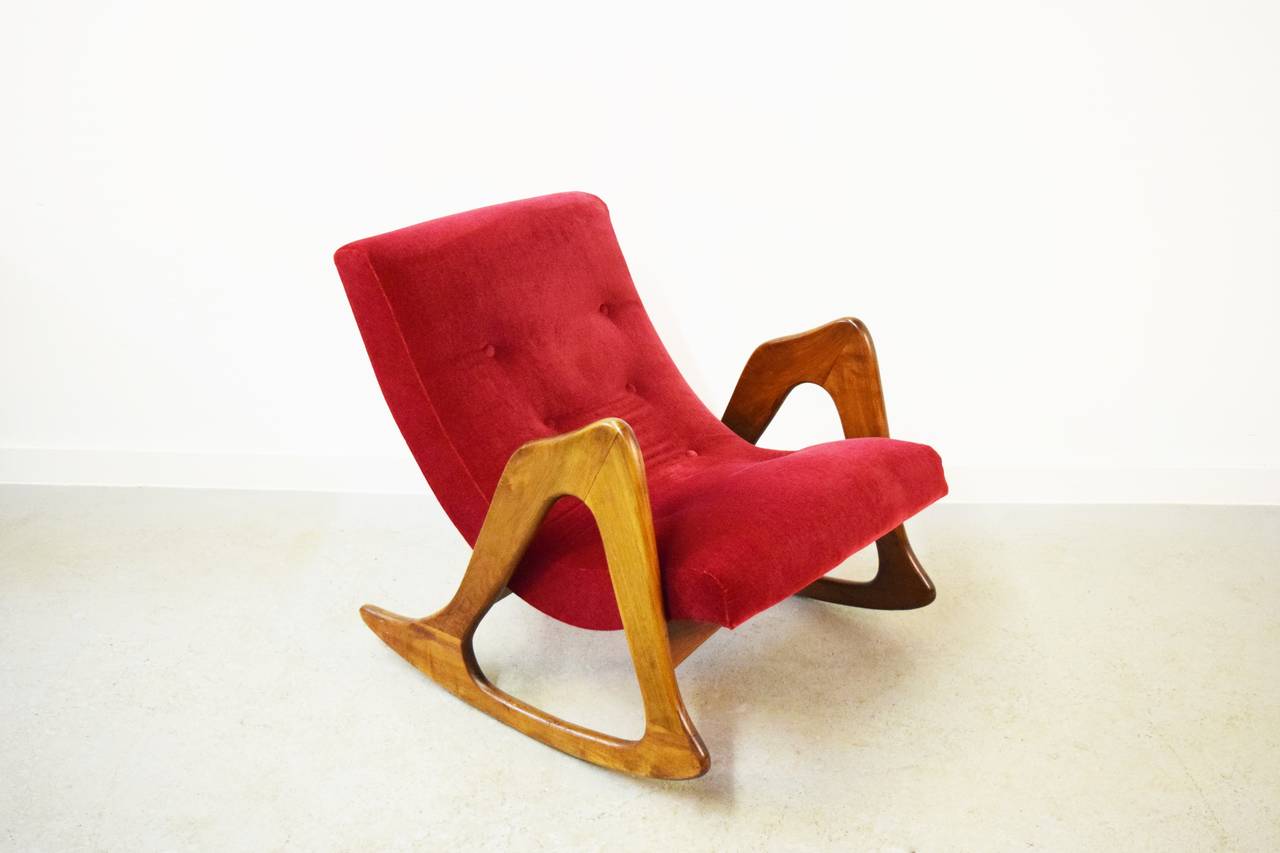 20th Century Adrian Pearsall Rocking Chair for Craft Associates