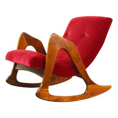 Adrian Pearsall Rocking Chair for Craft Associates