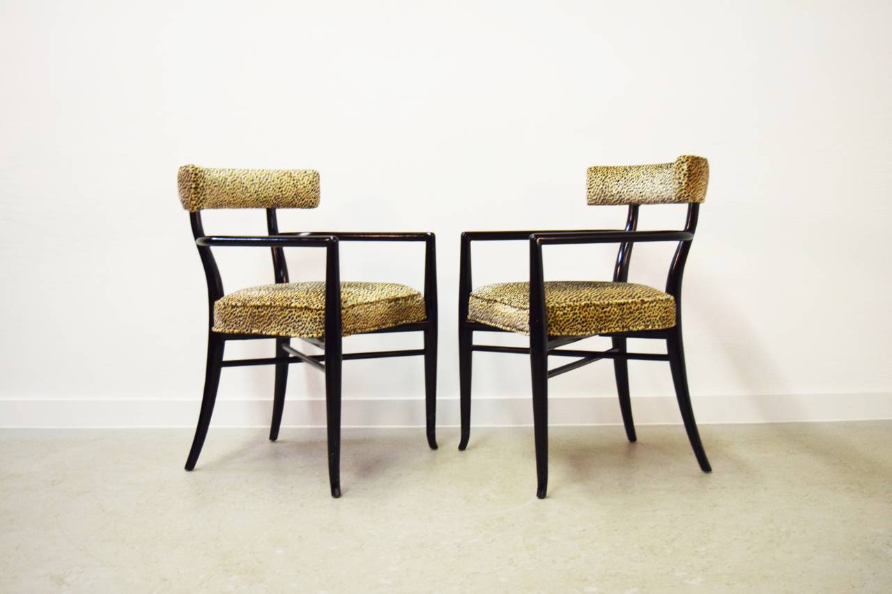 Set of Six T.H. Robsjohn-Gibbings Dining Chairs 4