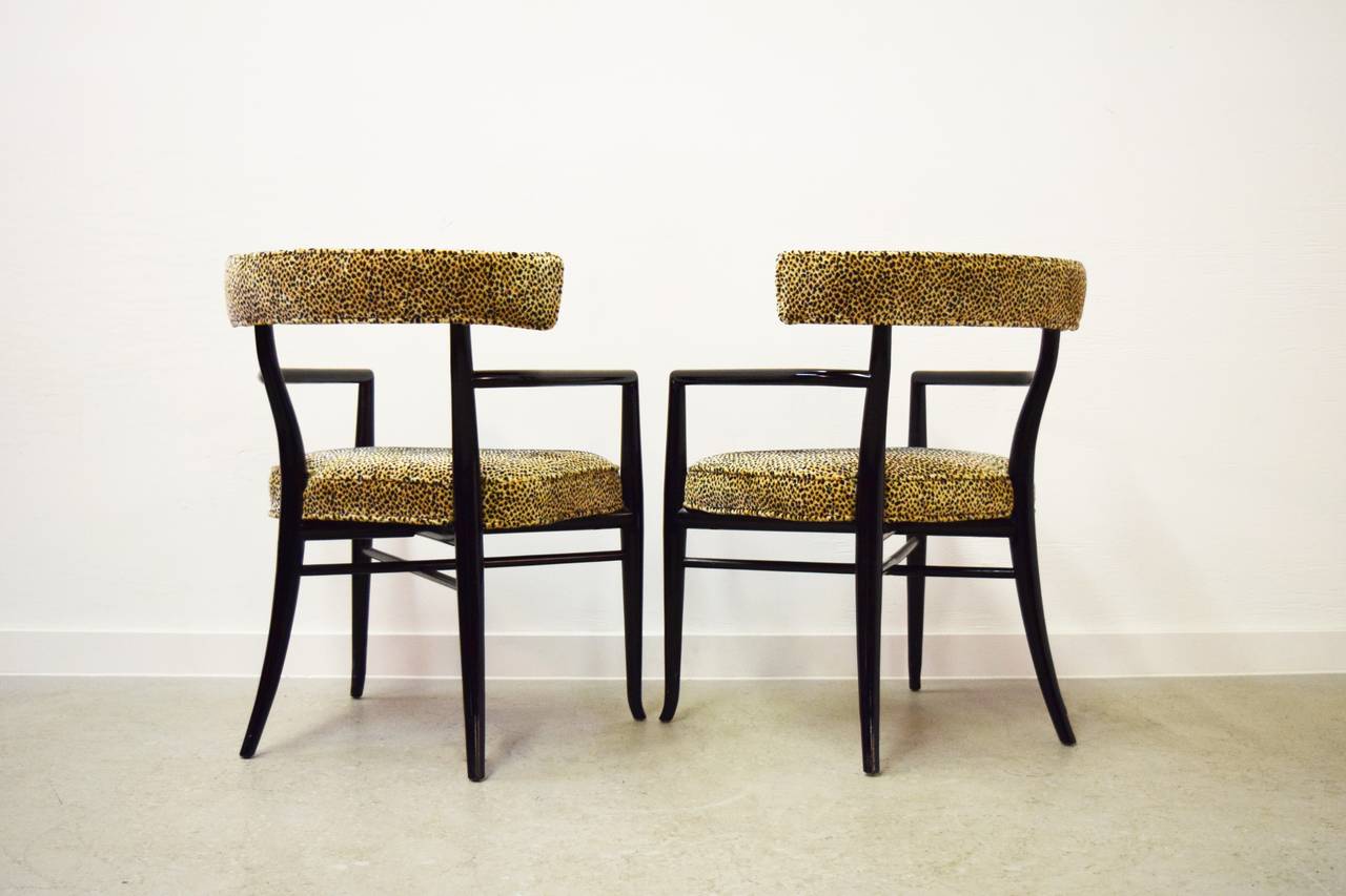 Set of Six T.H. Robsjohn-Gibbings Dining Chairs 3
