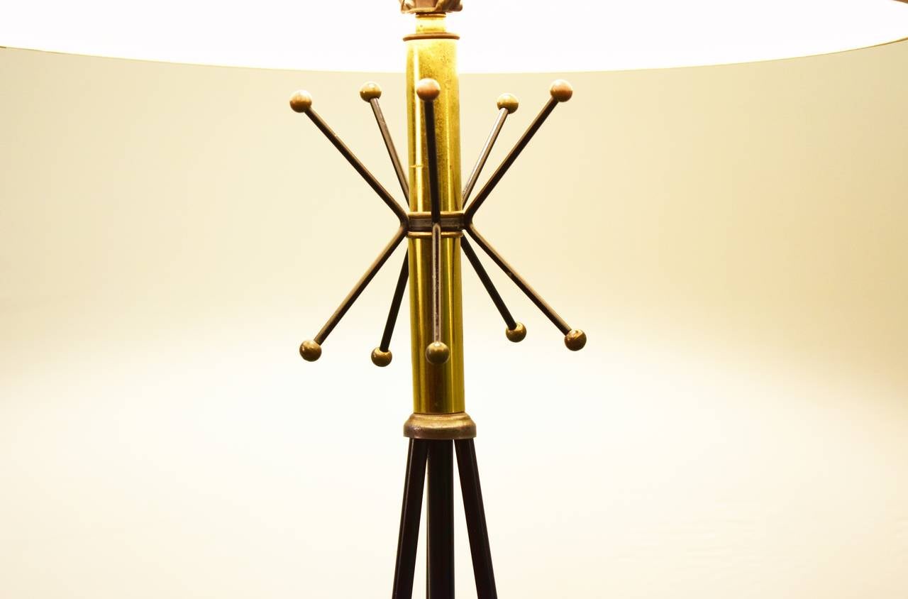 Mid-Century Modern Mid-Century Tri-Pod Hairpin Floor Lamp