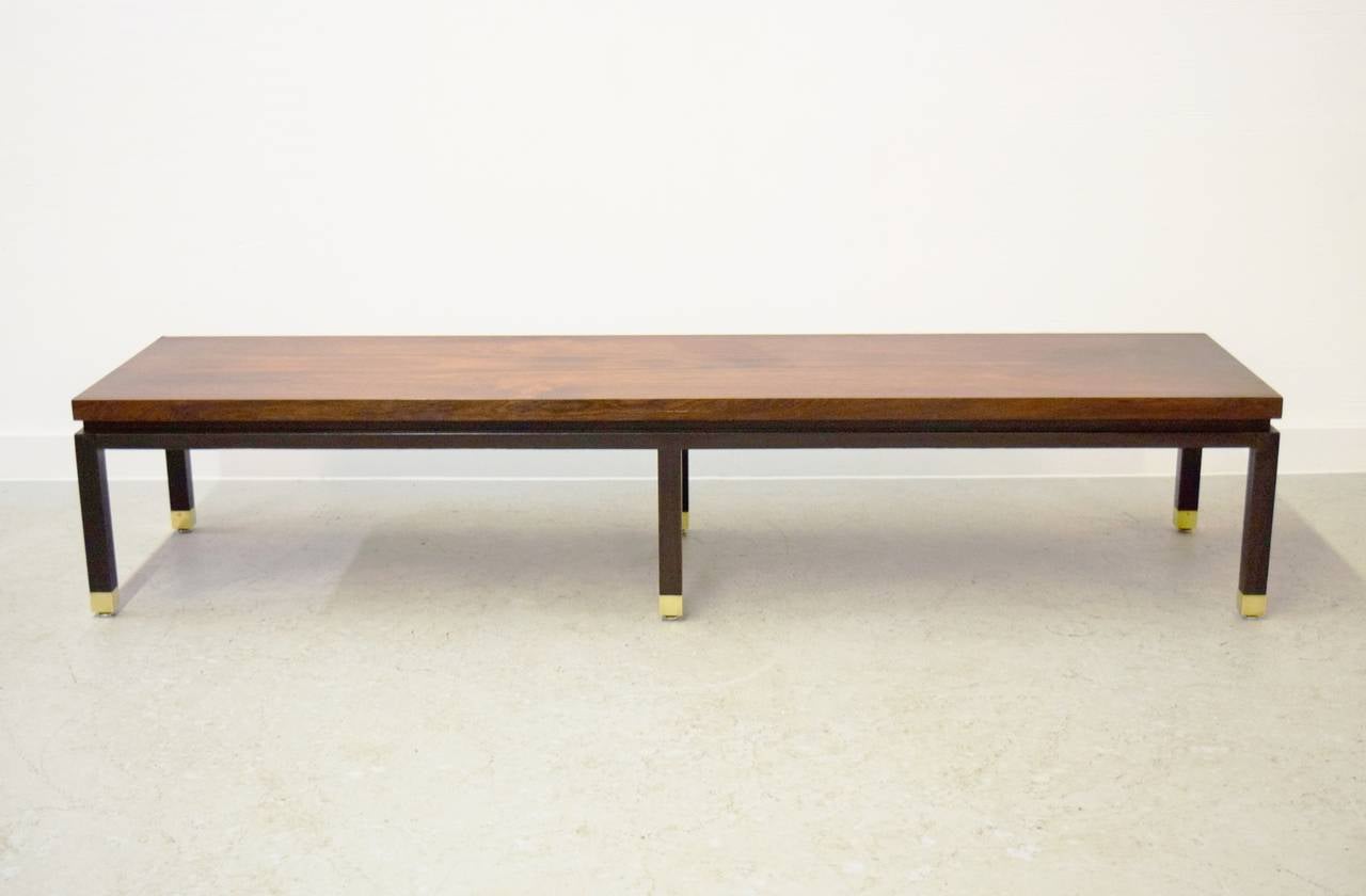 Mid-Century Modern Harvey Probber Rosewood Coffee Table or Bench