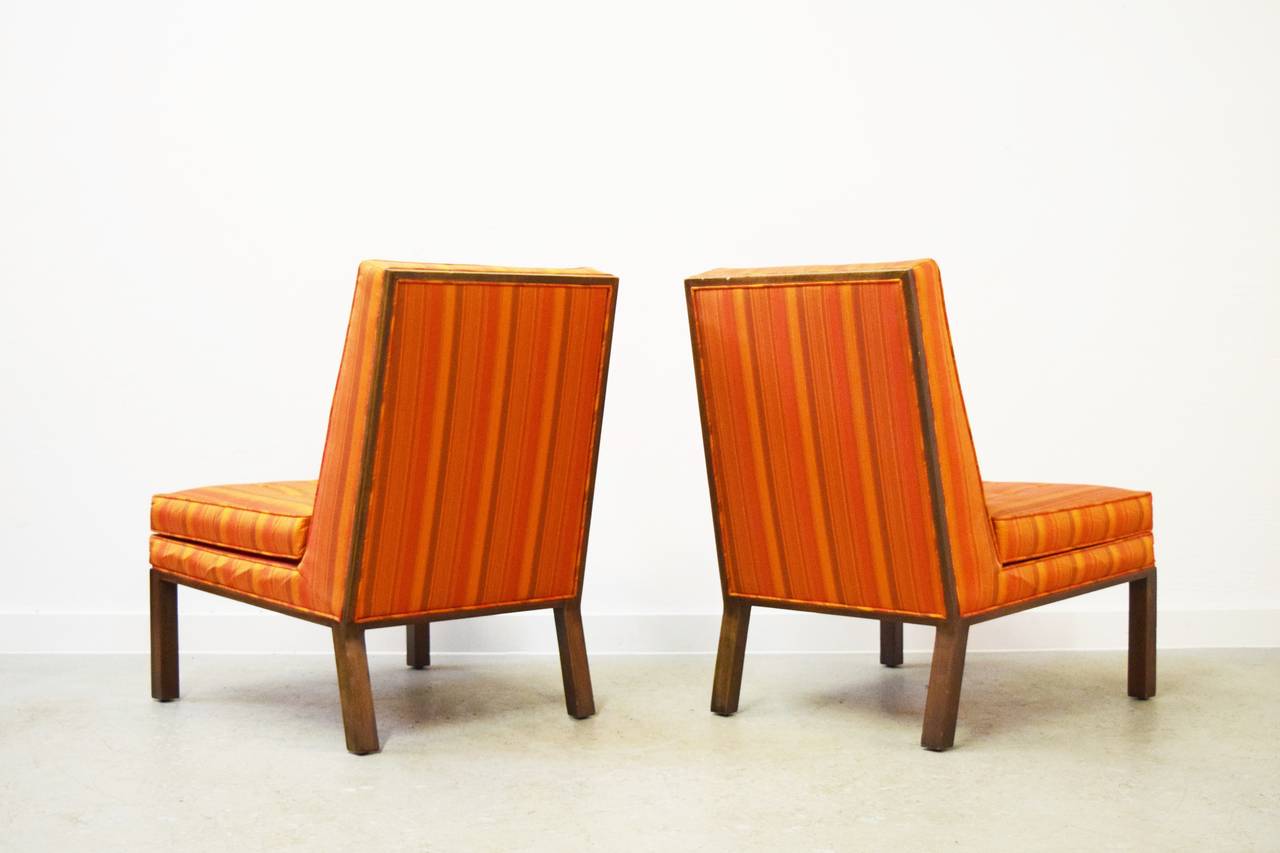 20th Century Pair of Harvey Probber Lounge Chairs