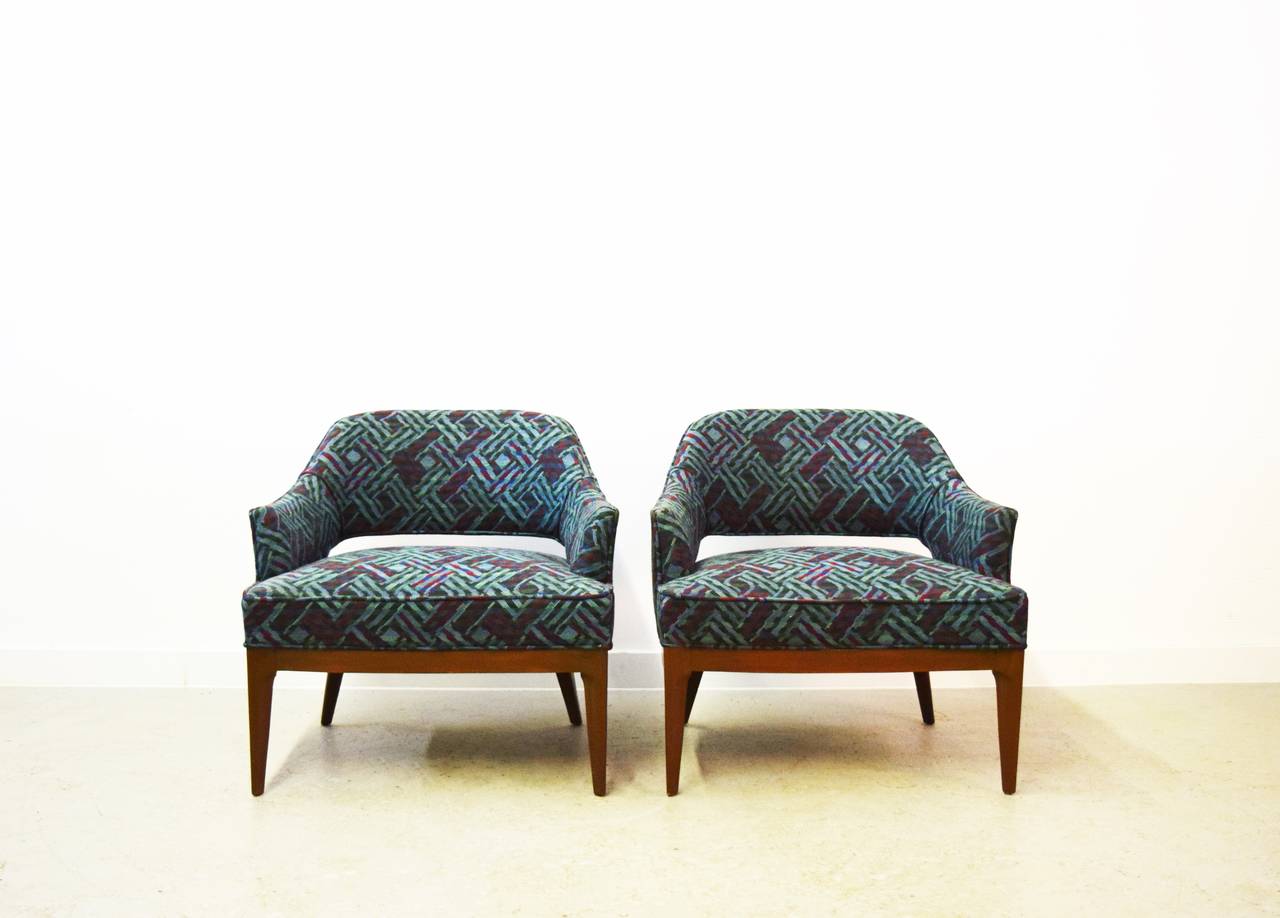 20th Century Pair of Harvey Probber Lounge Chairs