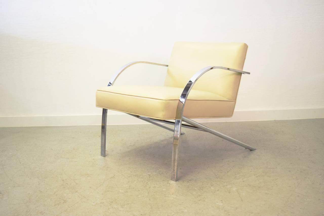 Mid-Century Modern Arco Lounge Chair in the Style of Paul Tuttle