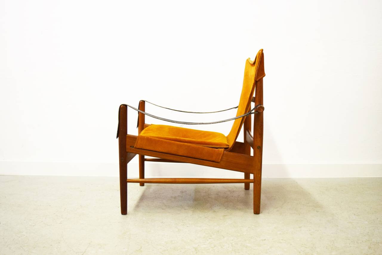 Mid-Century Modern Hans Olsen Safari Chair