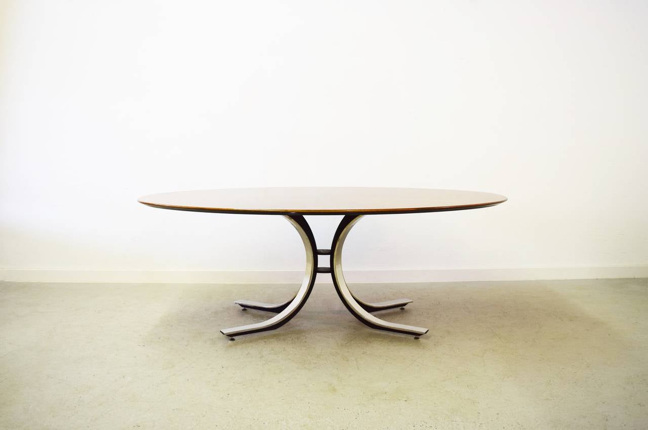 Mid-Century Modern Osvaldo Borsani Starburst Dining Table