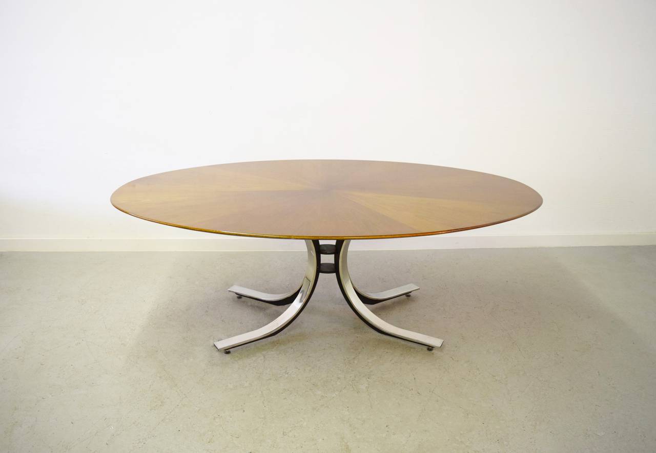 Osvaldo Borsani Starburst Dining Table In Good Condition In Middlesex, NJ