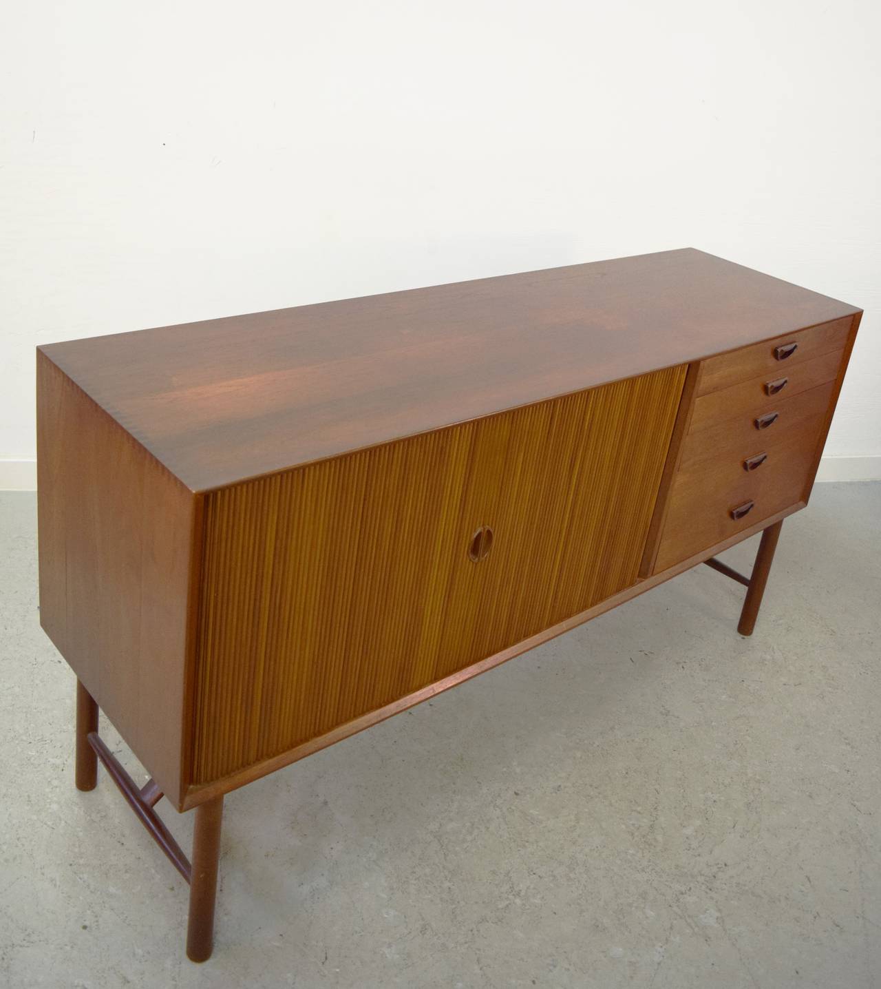 Mid-Century Modern Peter Hvidt & Orla Mølgaard-Nielsen Sideboard or Credenza for Søborg Møbler