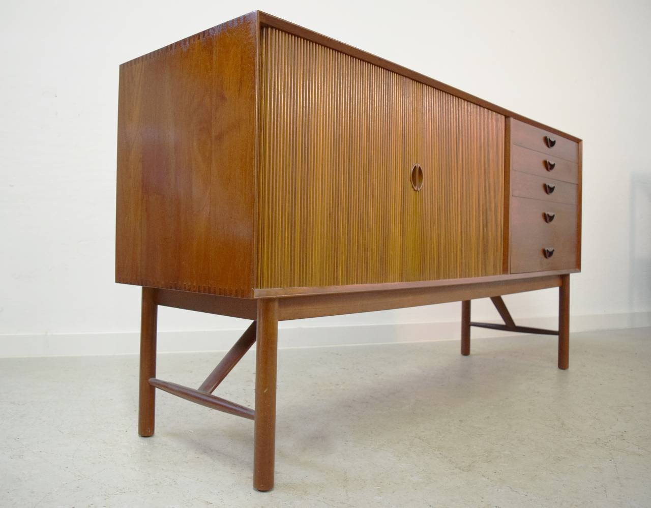 Danish Peter Hvidt & Orla Mølgaard-Nielsen Sideboard or Credenza for Søborg Møbler