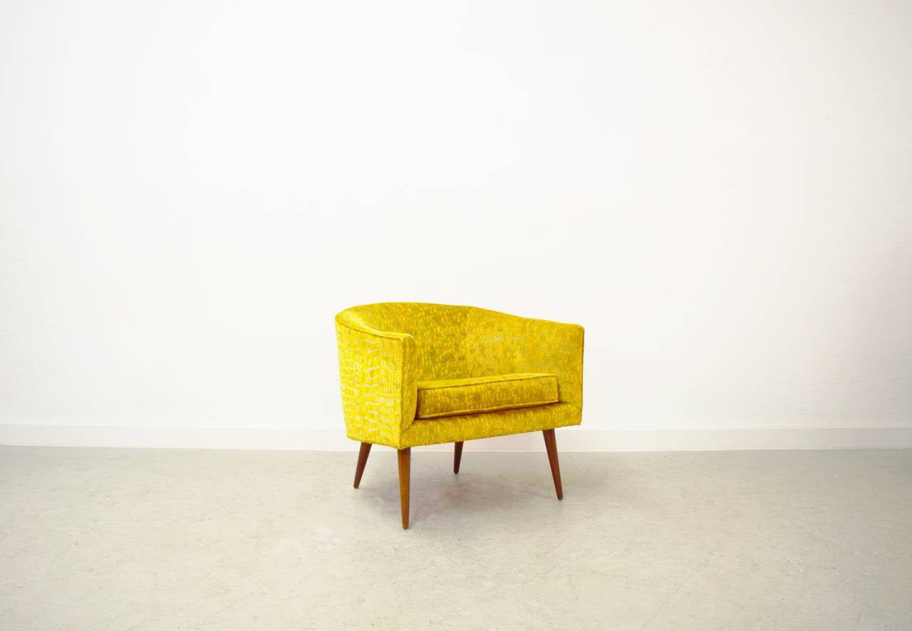 Mid-Century Modern Milo Baughman for Thayer Coggin Tub Lounge Chair