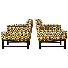 Pair of Edward Wormley for Dunbar Lounge Chairs 9