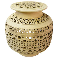 Hand-Thrown Stoneware Table Lamp by Design Technics 4