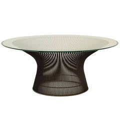 Warren Platner Bronze Coffee Table