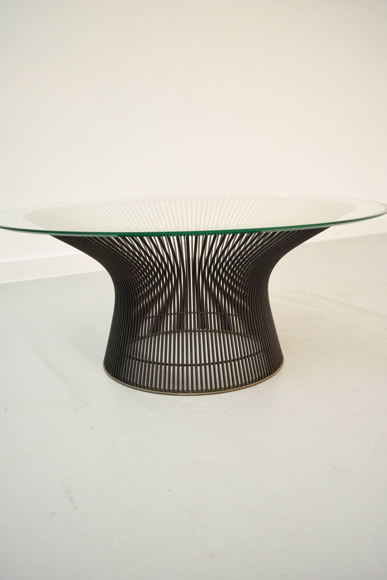 Warren Platner Bronze Coffee Table 2