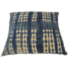 Antique African Indigo Pillow