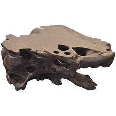 Triple Burnt Coffee Table