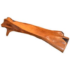 Museum Quality Single Root Bench 7