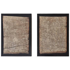 Framed Antique Toraja Panels