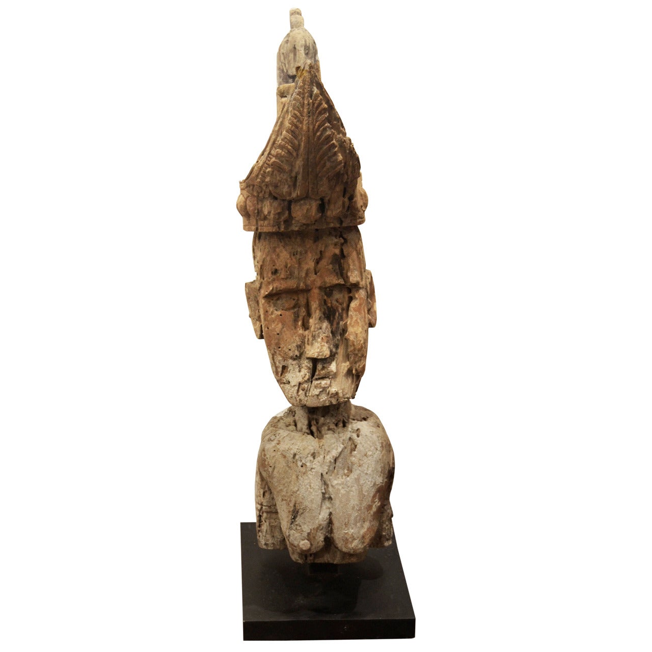 Primitive Sculpture on Stand from Sumatra